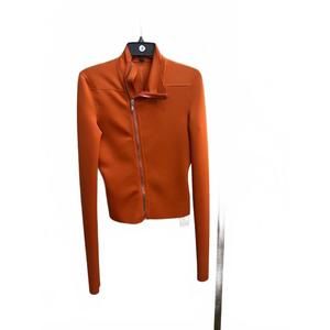 NEW RICK OWENS LILIES gary jacket in 123 tangerine